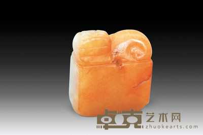 明 玉狮印 3×2.6cm